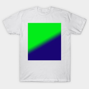 green blue texture T-Shirt